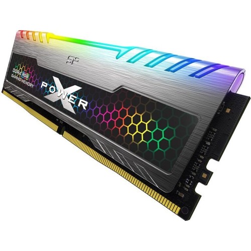 Модуль памяти DDR4 Silicon Power Xpower Turbine RGB 16GB (2x8GB kit) 3600MHz CL18 [SP016GXLZU360BDB]